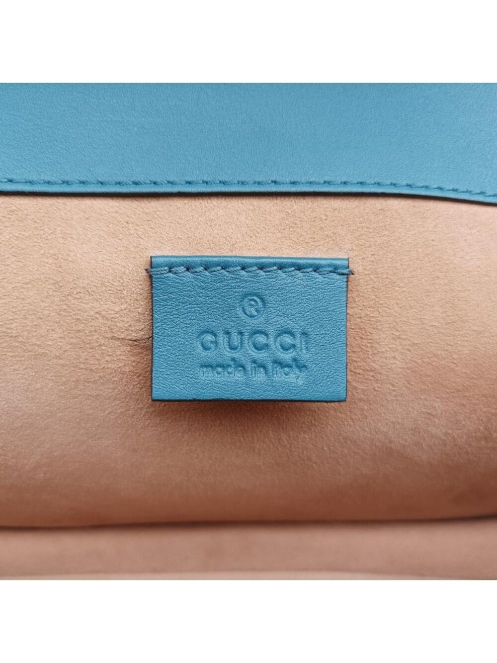 ★SOLD★ Gucci Dionysus Blue Multicolor Snakeskin Messenger Bag - Picture 10 of 15